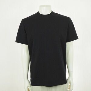 BYLT Premium Basics Lux Box Tee Shirt Mens Medium Black Crew Classic Fit Blend